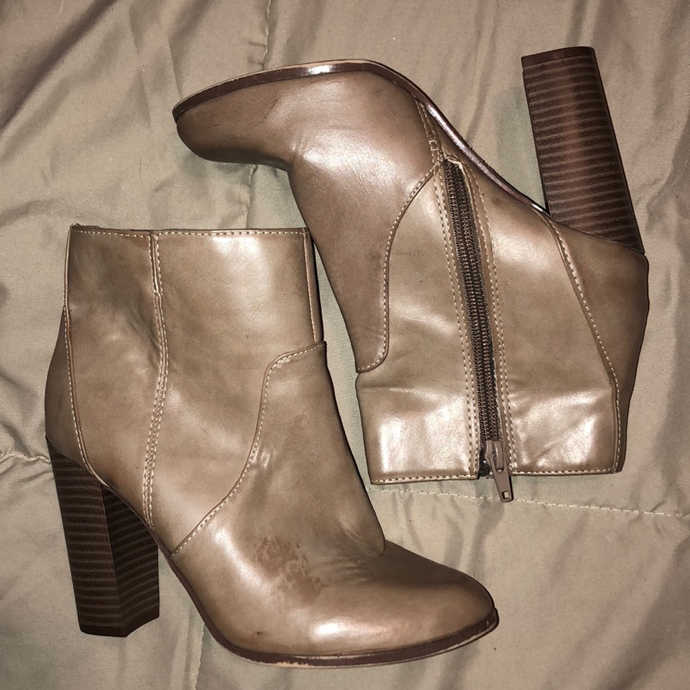 Nude Booties